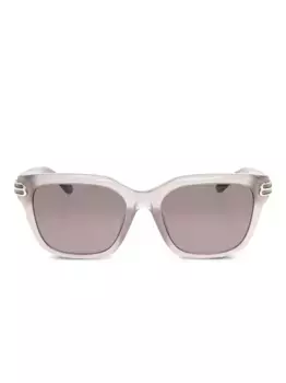 Солнцезащитные очки Casino в квадратной оправе Balenciaga Eyewear, розовый