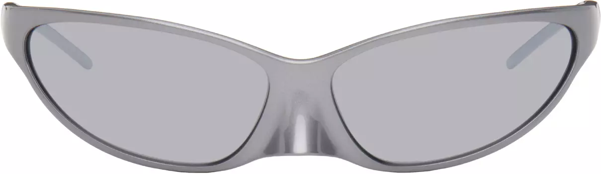 Солнцезащитные очки Cat 4G серого цвета Balenciaga