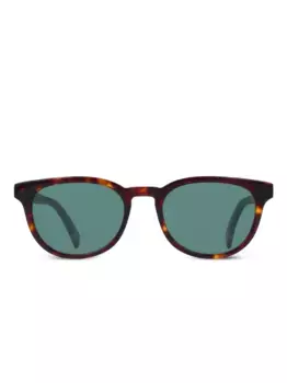 Солнцезащитные очки черепаховой расцветки Paul Smith, коричневый