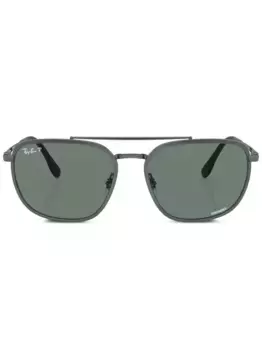 Солнцезащитные очки Chromance в квадратной оправе Ray-Ban, серый