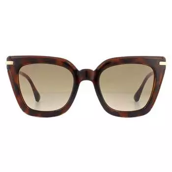 Солнцезащитные очки ciara/g/s ocy ha с блестками Гавана градиент Jimmy Choo, коричневый