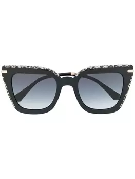 Солнцезащитные очки Ciara в оправе 'кошачий глаз' Jimmy Choo Eyewear, черный