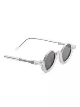 Солнцезащитные очки CL0024 в круглой оправе VAVA Eyewear, серебяный