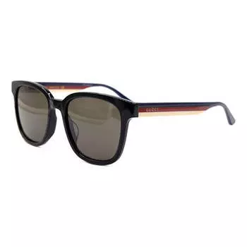 Солнцезащитные очки classic series men's black/blue/red Gucci, красный