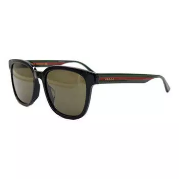 Солнцезащитные очки classic webbing series black / green red Gucci, красный
