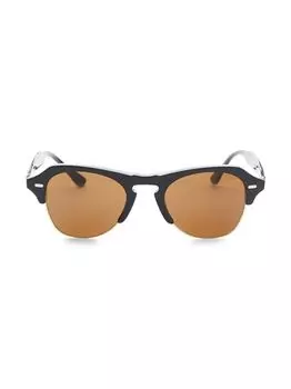 Солнцезащитные очки Clubmaster 48MM Kyme, черный