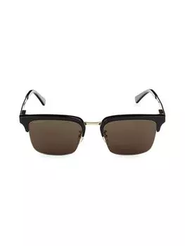Солнцезащитные очки Clubmaster 53MM Gucci, черный