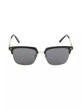 Солнцезащитные очки Clubmaster 55MM Bally, черный