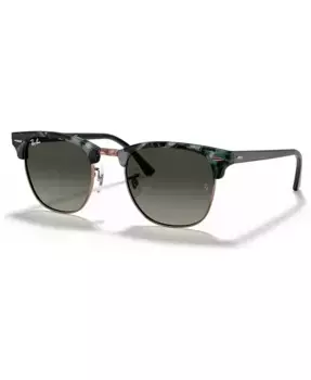 Солнцезащитные очки, CLUBMASTER FLECK RB3016 Ray-Ban, серый