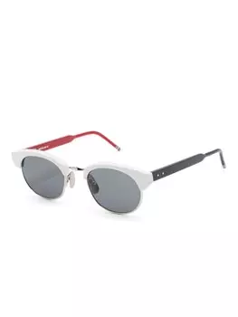 Солнцезащитные очки Clubmaster-frame Thom Browne Eyewear, черный