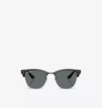 Солнцезащитные очки Clubmaster Rbr0504S в квадратной оправе из ацетата Ray-Ban, серый