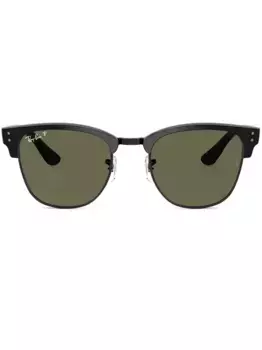 Солнцезащитные очки Clubmaster Reverse Ray-Ban, черный