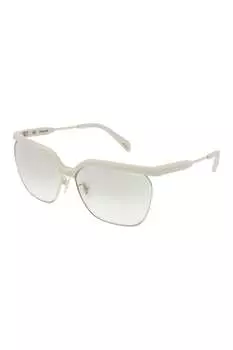 Солнцезащитные очки Clubmaster с зеркальными линзами Police, желтый