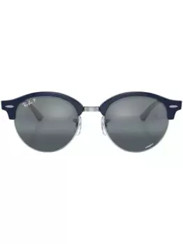 Солнцезащитные очки Clubround с затемненными линзами Ray-Ban, синий