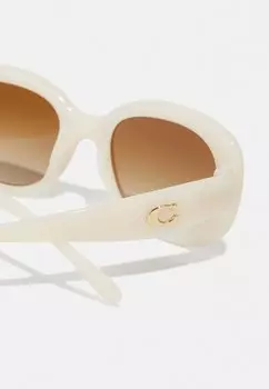 Солнцезащитные очки Coach, белый