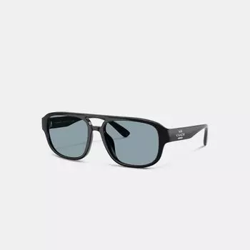Солнцезащитные очки Coach Pilot Sunglasses, черный