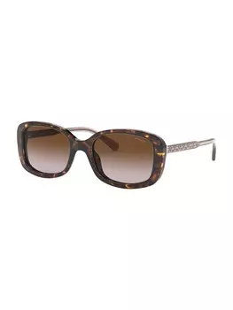 Солнцезащитные очки COACH Sunglasses, коричневый