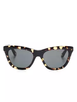 Солнцезащитные очки Code Burberry Eyewear, коричневый