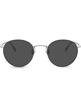 Солнцезащитные очки Coleridge с затемненными линзами Oliver Peoples, серебристый