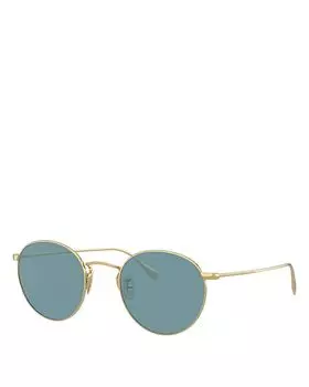 Солнцезащитные очки Coleridge Sun, 50 мм Oliver Peoples, золотой