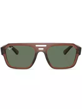 Солнцезащитные очки Corrigan Bio-Based Ray-Ban, коричневый