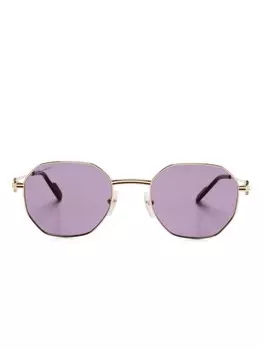 Солнцезащитные очки CT0500S Cartier Eyewear, золотой