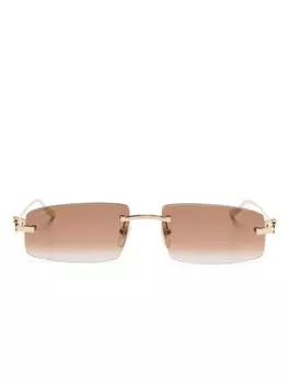 Солнцезащитные очки CT0505S Cartier Eyewear, золотой