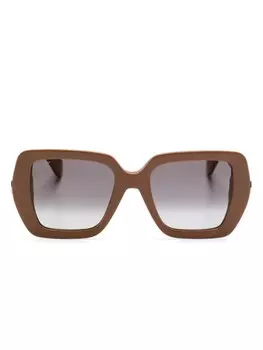 Солнцезащитные очки CT0507S Cartier Eyewear, коричневый