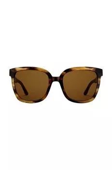 Солнцезащитные очки Дэниела Веллингтона Daniel Wellington, коричневый