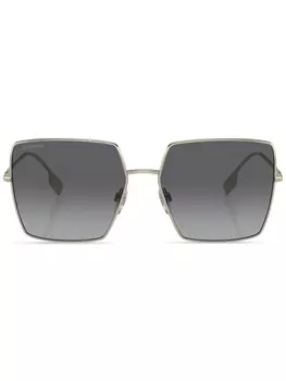 Солнцезащитные очки Daphne в массивной оправе Burberry Eyewear, золотистый