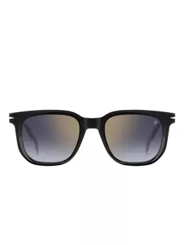 Солнцезащитные очки DAVID BECKHAM EYEWEAR в квадратной оправе, черный