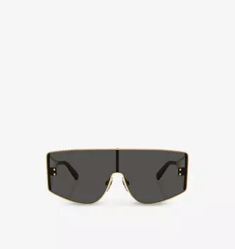 Солнцезащитные очки Dg2305 в металлической прямоугольной оправе Dolce & Gabbana, золотой