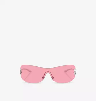 Солнцезащитные очки Dg2308 в металлической оправе с защитой Dolce & Gabbana, серебряный