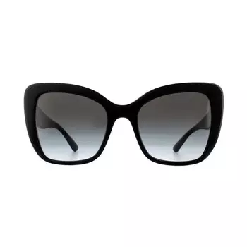 Солнцезащитные очки dg4348 501/8г серые градиентные Dolce & Gabbana, черный