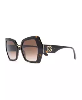 Солнцезащитные очки Dg4377 50213 Dolce & Gabbana, коричневый