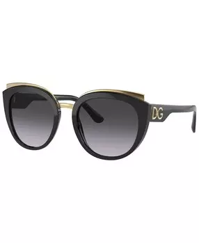 Солнцезащитные очки, DG4383 54 Dolce&Gabbana, черный