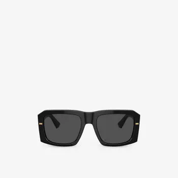 Солнцезащитные очки dg4430 в квадратной оправе из ацетата Dolce & Gabbana, черный