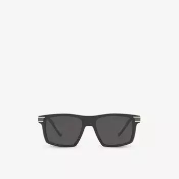 Солнцезащитные очки dg6160 в прямоугольной оправе из ацетата ацетата Dolce & Gabbana, черный