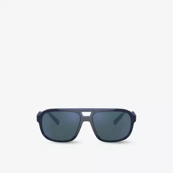 Солнцезащитные очки dg6179 в нейлоновой оправе-пилоте Dolce & Gabbana, синий