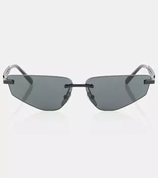 Солнцезащитные очки dg essentials прямоугольной формы Dolce&Gabbana, черный