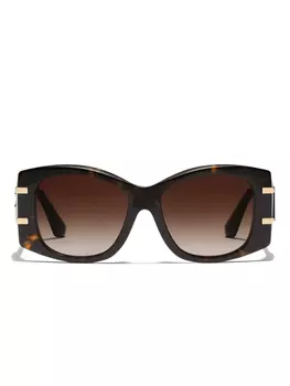 Солнцезащитные очки DG Griffe Dolce & Gabbana Eyewear, коричневый