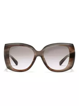 Солнцезащитные очки DG Hinge Dolce & Gabbana Eyewear, коричневый