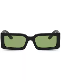 Солнцезащитные очки DG VIB3 в прямоугольной оправе Dolce & Gabbana Eyewear, черный