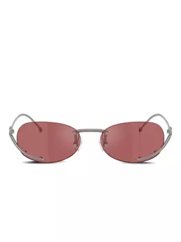 Солнцезащитные очки Diesel 0dl1004, серебристый