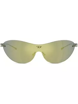 Солнцезащитные очки Diesel Iconic, зеленый