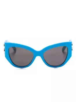 Солнцезащитные очки Dinasty в оправе 'бабочка' Balenciaga Eyewear, синий
