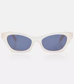 Солнцезащитные очки Dior Midnight B1I в оправе «кошачий глаз» Dior Eyewear, розовый