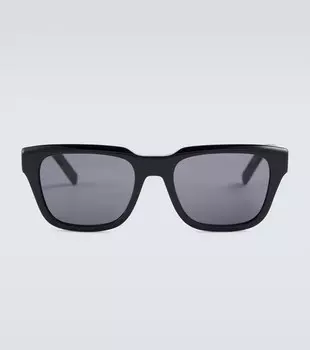 Солнцезащитные очки DiorB23 S1I в квадратной оправе Dior Eyewear, черный