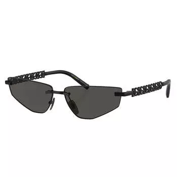 Солнцезащитные очки Dolce & Gabbana DG 2301 01/87 58 мм женские геометрические, черный