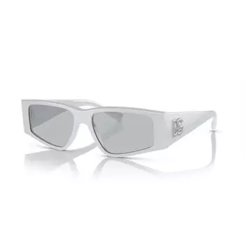 Солнцезащитные очки Dolce & Gabbana DG 4453 341887 55 мм мужские прямоугольные, светло-серый